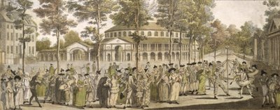 A Spectacle in Ranelagh Gardens, with the Rotunda in the Background, Mid 18th Century by English School